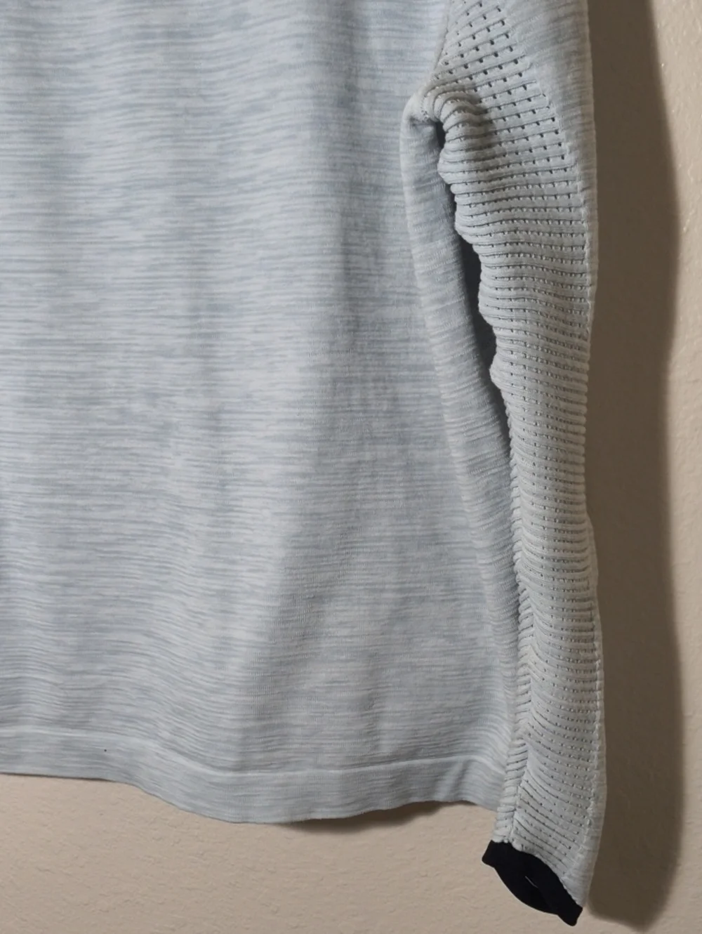 Gray White Nike Athletic Zip Up